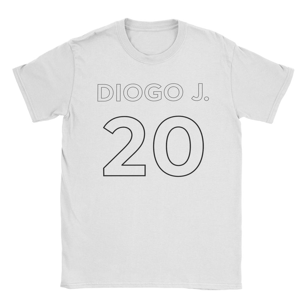 Diogo Jota Nummer 20 T-Shirt Erwachsene Vintage Baumwoll-T-Shirts Sommer Bequem Hip Hop T-Shirt Günstig Übergröße Kleidung