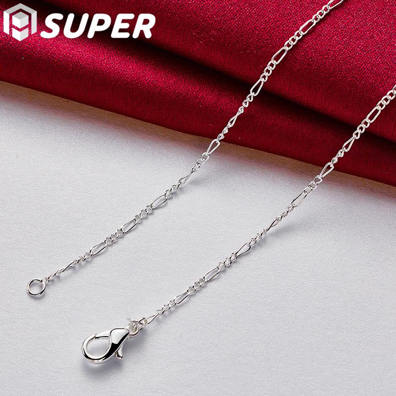 925 Sterling Silver AAA Zircon Heart Shaped Love Pendant Necklace Jewelry