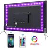 Стрічка Bluetooth USB LED Strip Light 5050 SMD 5V USB RGB Lights Гнучка світлодіодна лампа Tape Ribbon RGB Самоклеючий діод для настільного телевізора