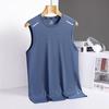 Men's Quick-Dry Sports Vest & Loose Summer T-Shirt - Plus Size, Ice Silk, Sleeveless & Short Sleeve Options