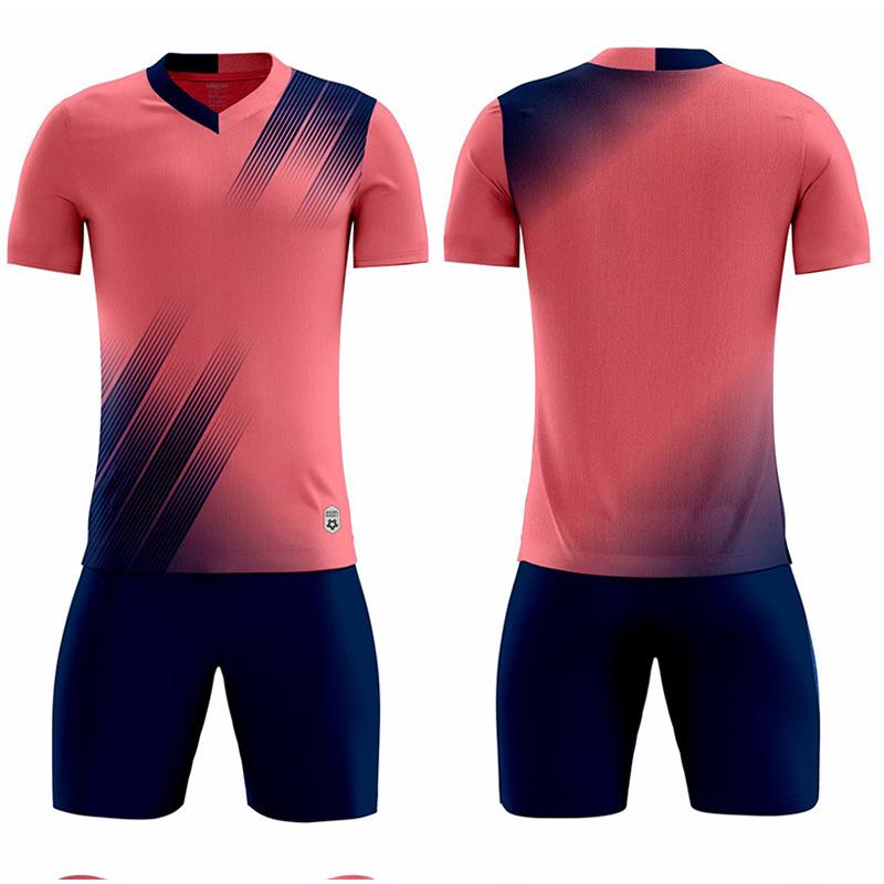 Football Suit, Short-Sleeved Game Jersey, Summer Adult Sports Training Jersey, Children'S Primary School Students, Men And Women