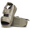Birkenstock Sandálias de Couro para Praia Unissex Castanho Claro 1026398