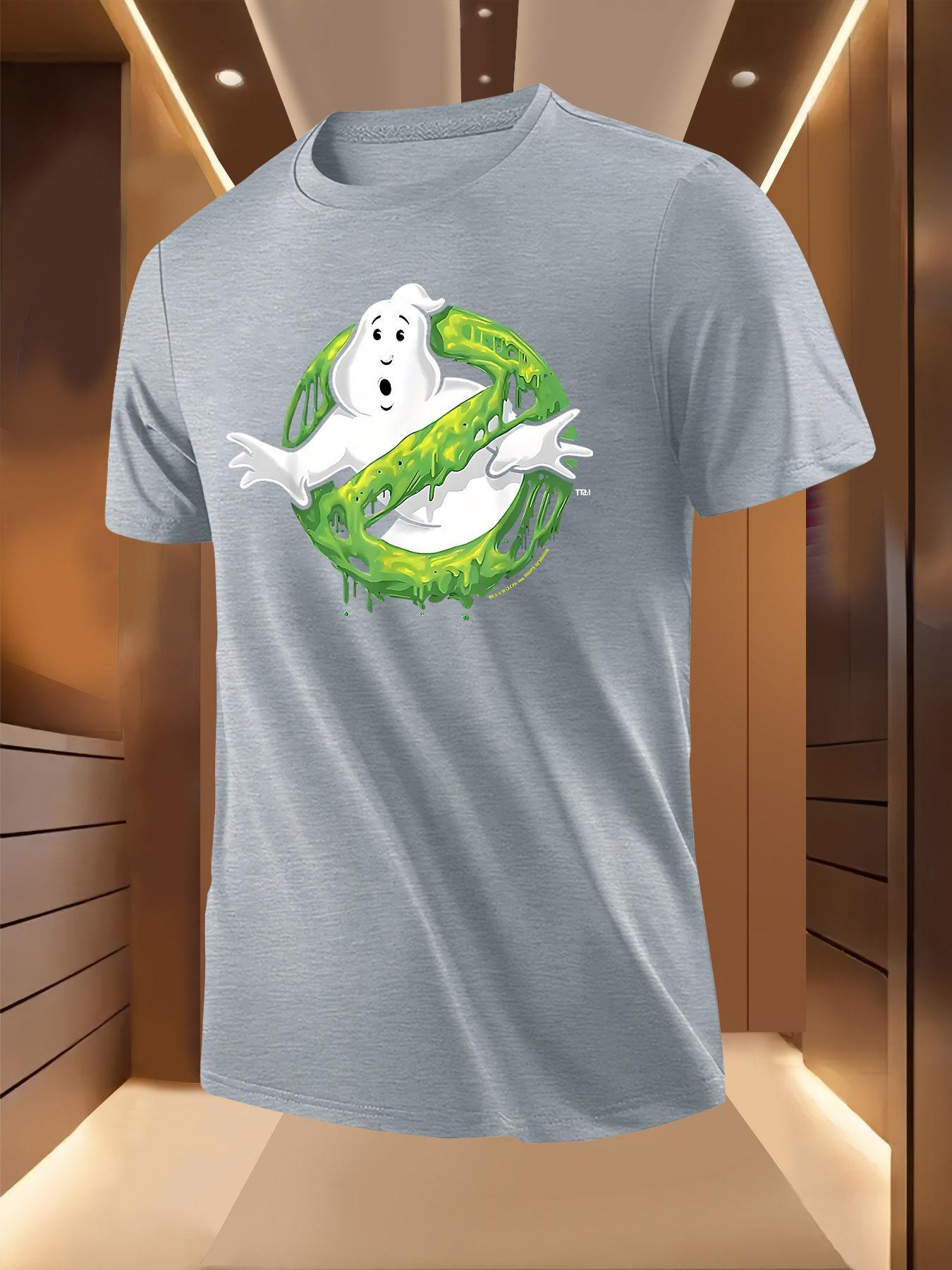 Slime Graphic Tshirt - Heather Gray Casual Tee with Chara... XXXL