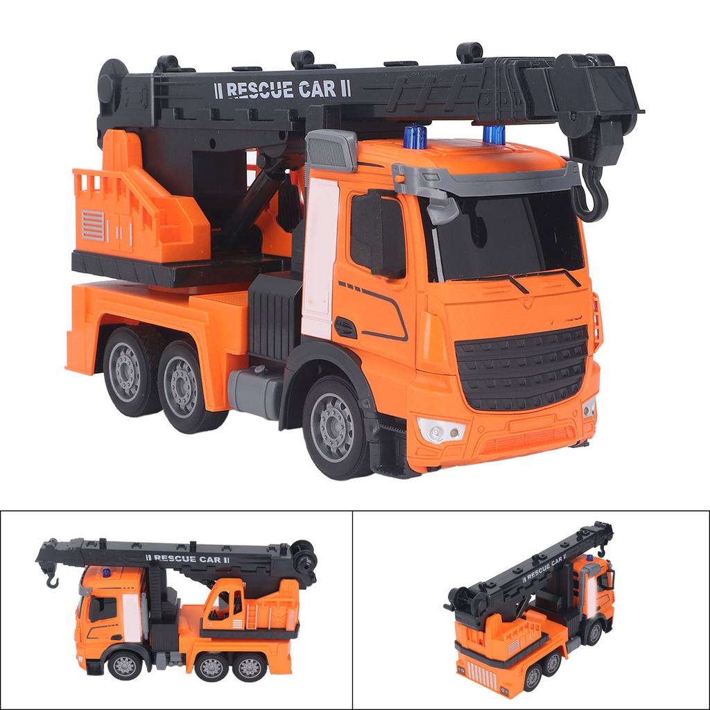 Crane Truck Toys Interference Resistance Signal Stability Rechargeable Rugged Construction Truck