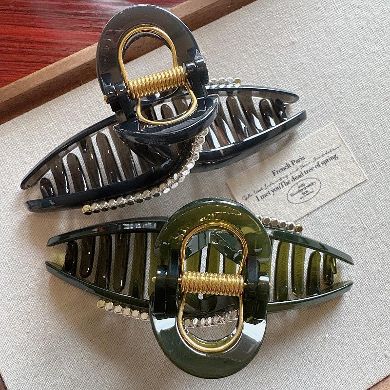 Korean Versatile Alloy Claw Hair Clip for Simple Updo