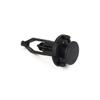 Automotive Practical Fastener Clips Black Cover Decor Fender rivets Fixed Plastic Push pins Push-type Rear Car