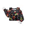 Women's Colorblock Sweatshirt Long Sleeve Round Neck Casual Comfortable Loose Lightweight Women's Sweatshirt