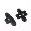 Black 5PCS PE Pipe Connector 1/2 Inch 3 4 6 Way Fittings Leakproof Durable for Drip Irrigation Garden Watering System