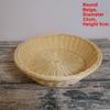 Hardness Rattan Wicker Woven Serving Baskets Household Handwoven Bread Fruit Vegetables Basket 9 Styles