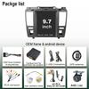 9.7 inch Car Android For Nissan Tiida C11 2004-2013 2 din Carplay GPS Navigation Bluetooth Touch Screen Intelligent System Wifi