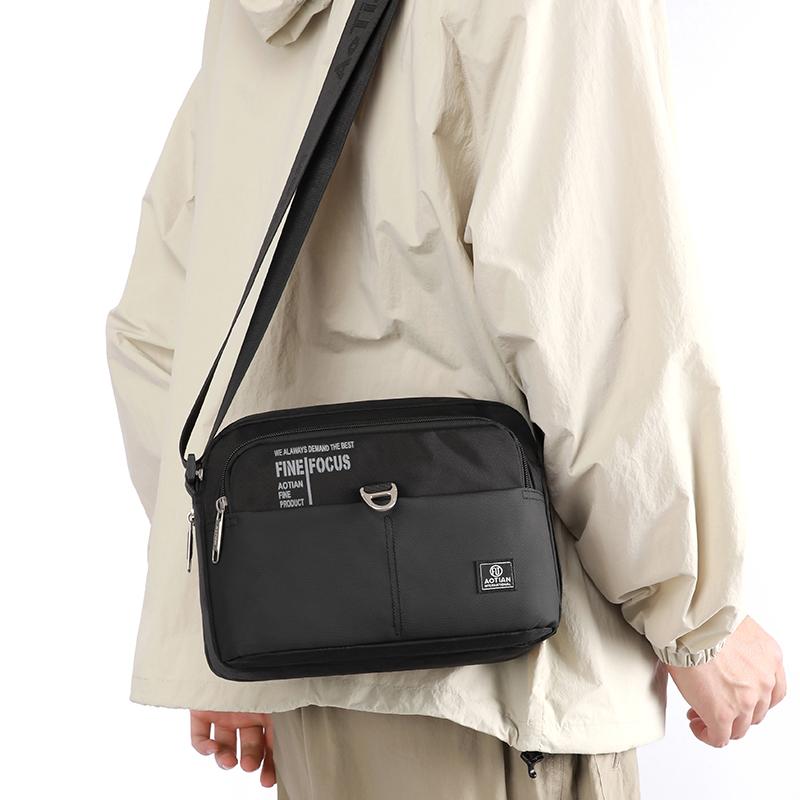 Outdoor Men's Shoulder Bag Oxford Crossbody Bag