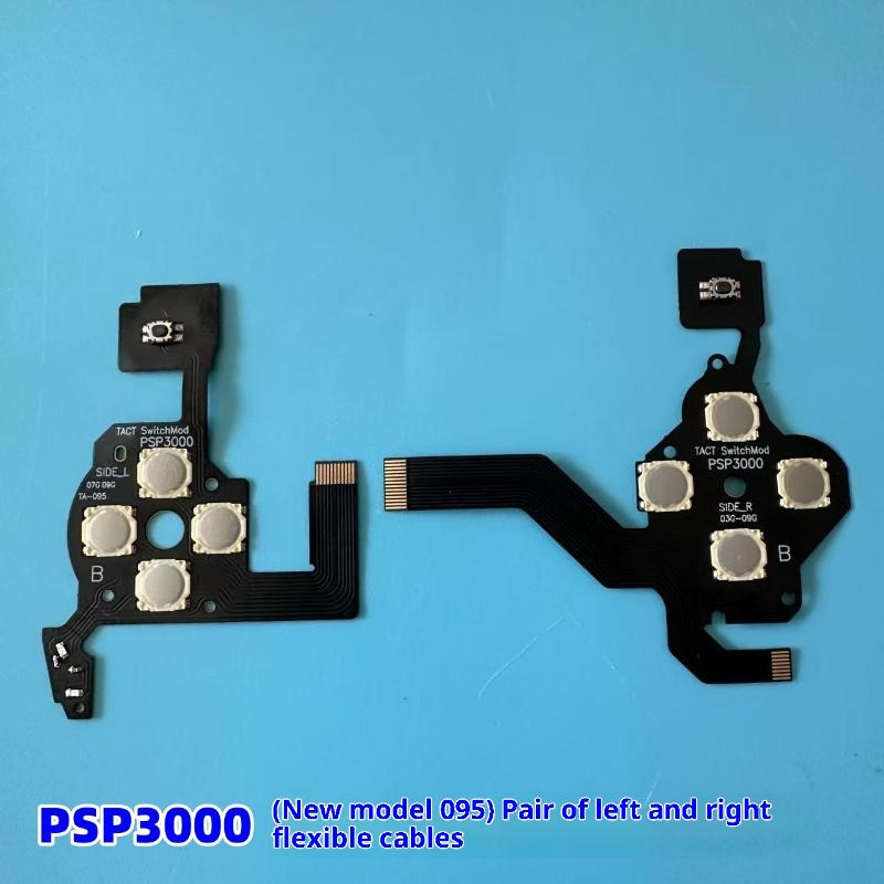

1/2Pcs Diy Accessory For Psp 2000 3000 L R Left Right Volume Button Pcb Keypad Ribbon Replacement For Psp2000 Psp3000 Flex Cable