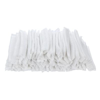 100pcs Disposable Caps Chef Hat For Restaurant Kitchen Hotel Home