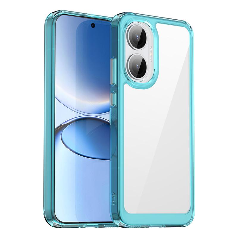 

Для чехла Xiaomi Poco F7 Чехол Xiaomi Poco F7 5G Funda TPU Прозрачный ПК + Силиконовый Противоударный Защитный Чехол для Телефона Xiaomi Poco F7 Poco F7