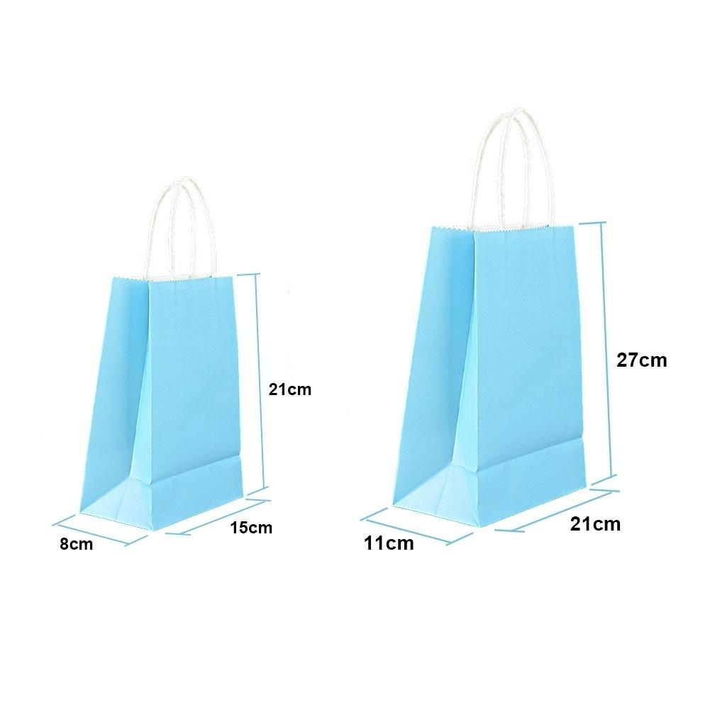 1 szt. Torba prezentowa z papieru typu kraft z uchwytami