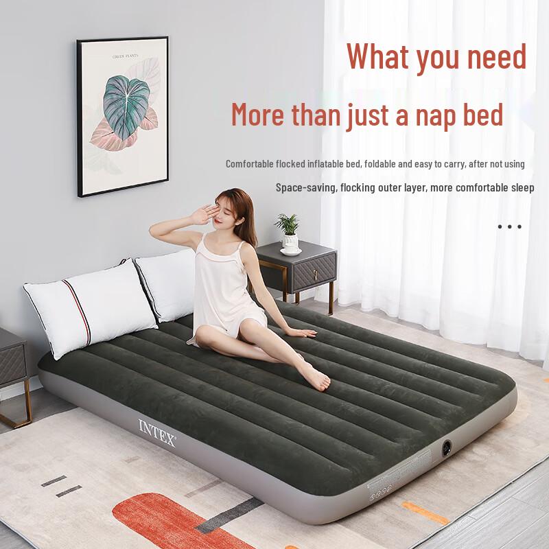 INTEX Tragbare aufblasbare Luftmatratze