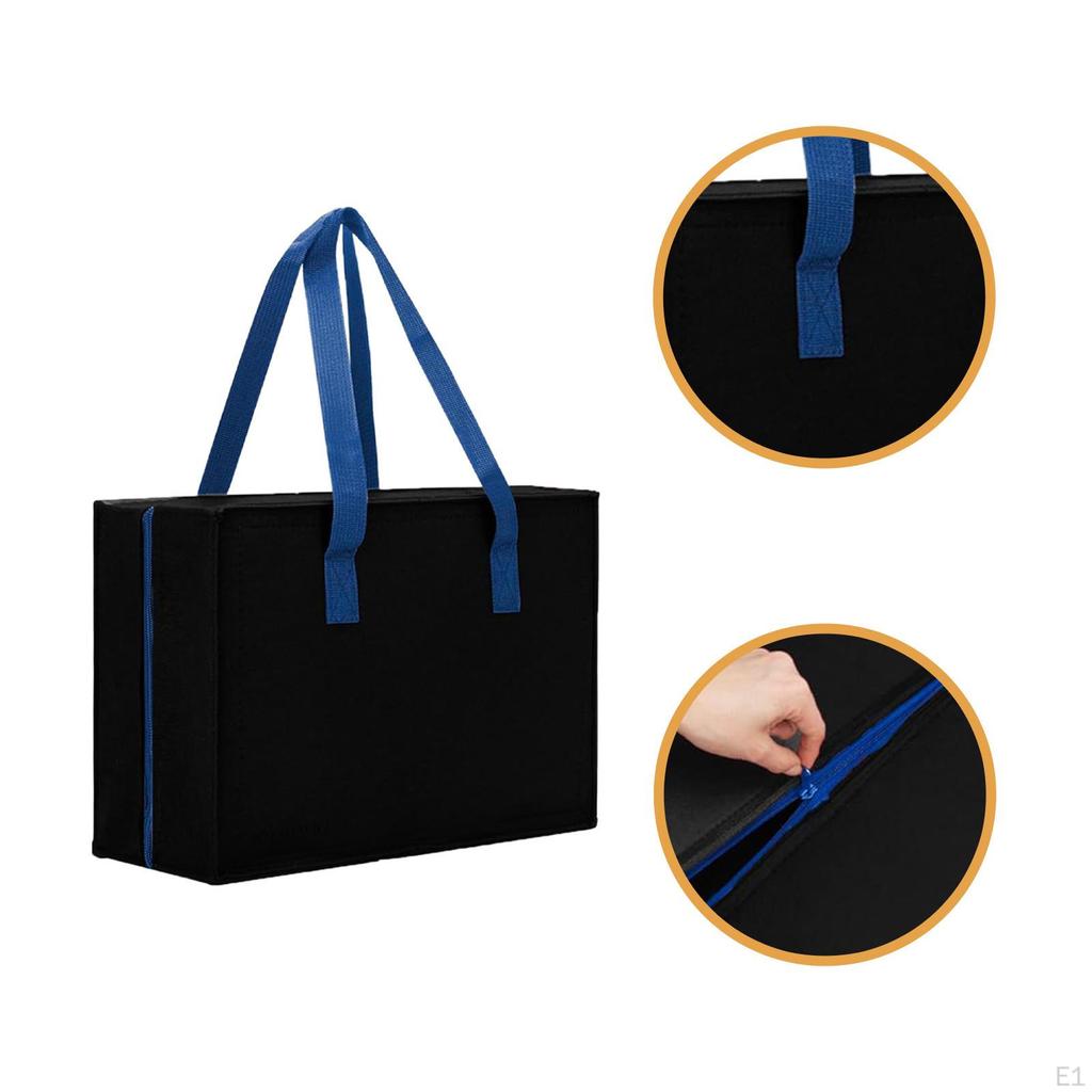 Toy Case Storage Bag with Zippers Carrier Lightweight Holds 18 Mini Toys Cars Gift Protection