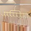 Wardrobe Belt Tie Hanger Scarf Holder Hook Multi-functional Hat Cap Storage Rack Closet Organizer for Tank Top Accessories