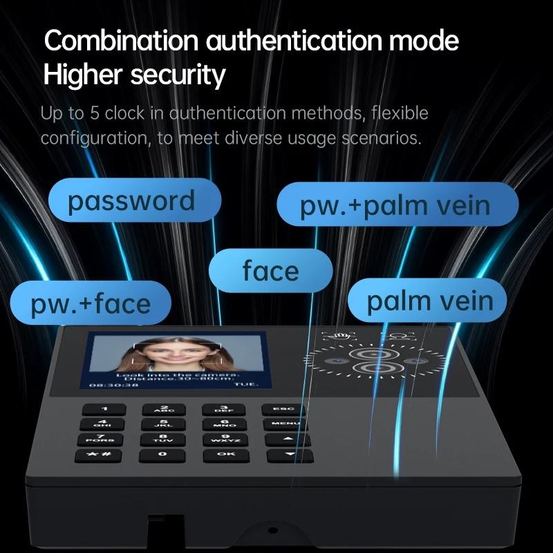 Facial Recognition Commute Recorder Palmprint Recognition Attendance Check Card Working Time Recorder For Account Working Time