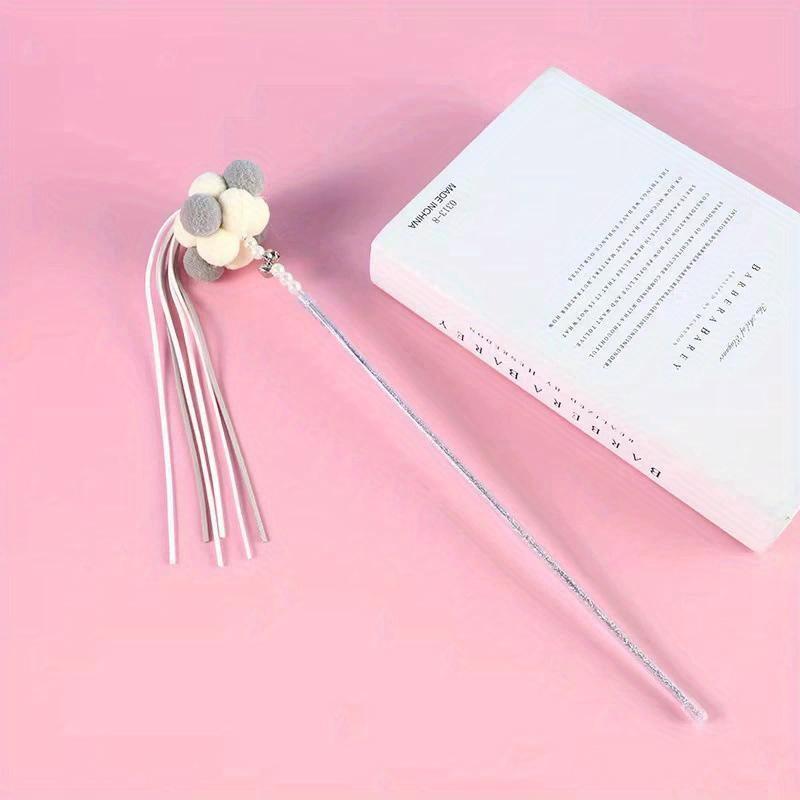 New Rip Cat Stick Flexible Fishing Rod Cat Toy Fun Cat Stick Catchers Toy Cat Must-have