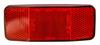 Red Rear Bicycle Reflector For Rectangular Mudguard