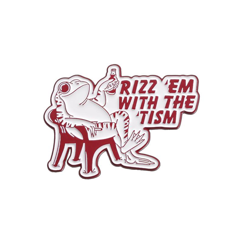 Spilla Smaltata Autismo ADHD Neurospicy Consapevolezza Autistica Puzzle Spille Salute Mentale Badge per Risvolto Zaino Gioiello Regalo per Amici