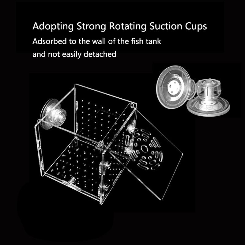High Transparency Acrylic Aquarium Fish Breeding Isolation Box Fish Aquarium Breeder Hatching Incubator Fish Tank Accessories