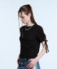 LARTIGENT L11 Shirring T-Shirt(Black)