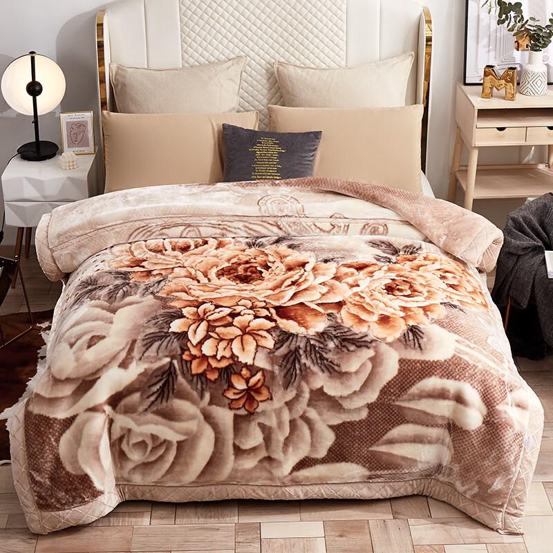 

Двухслойное плюшевое рашель-одеяло OEING 200x230cm (12 jin)