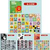 Black And White Sensory Cards For Babies 0-6 Months 30 Cards With 60 Stimulating Patterns