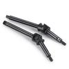 YEAHRUN 2PCS Steel CVD Front Axle Drive Shaft 48.5/52.5mm for 1:24 RC Crawler Car Axial SCX24 All Series Upgraded Parts