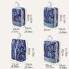 4pcs/set Printed Compression Storage Bag Foldable Luggage Storage Bags Set Packing Cubes  Clothes