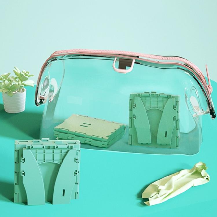 Portable Toddler Potty Suitable for Trip Foldable Commode Seat Outdoor Camping Gear Easy To Clean PP Structure