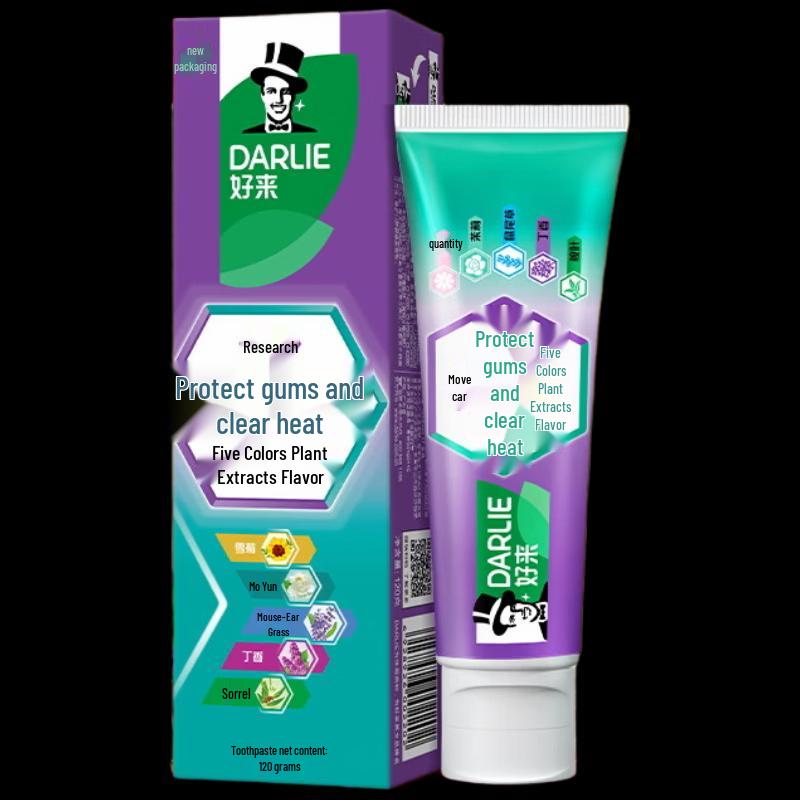 Darlie Gum Care Five-Color Plant Extract Toothpaste