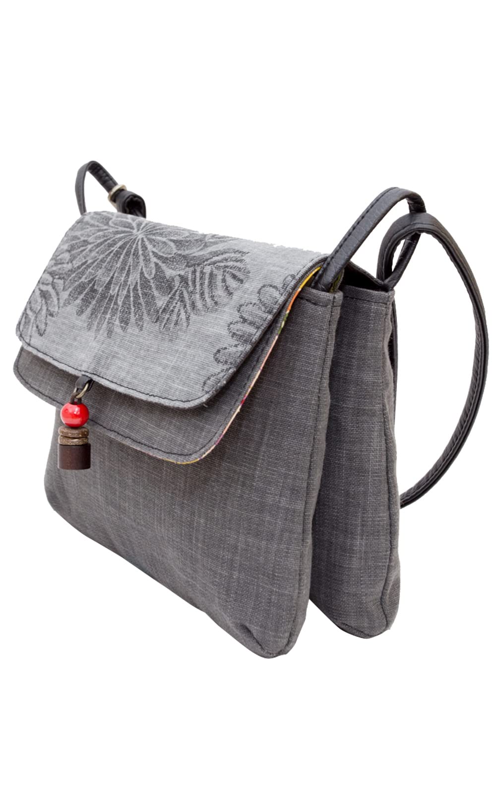 

Shoulder Crossbody Made in Bincho Charcoal Japanese Birthday [creareki] Women s Bag, Bag, Lightweight, Japan, Ink, Dyed, Style, Hanasara, Macaron,