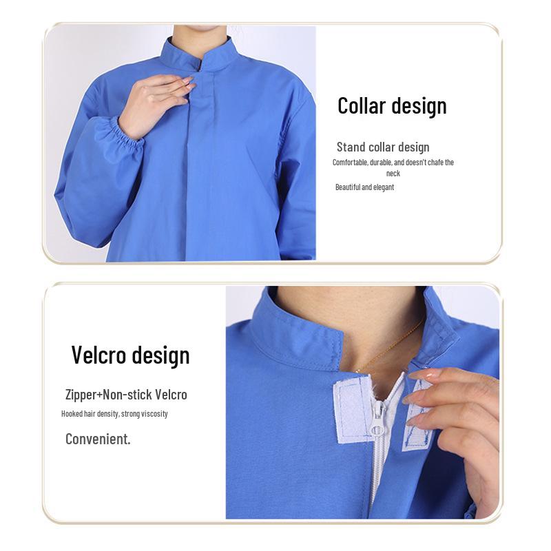 Unisex White Workwear Set for Catering, Food Industry, and Bio-Pharmaceuticals