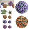 Artificial Green Plant Hanging Flower Ball With Plastic Material For Home Decor And Event Use