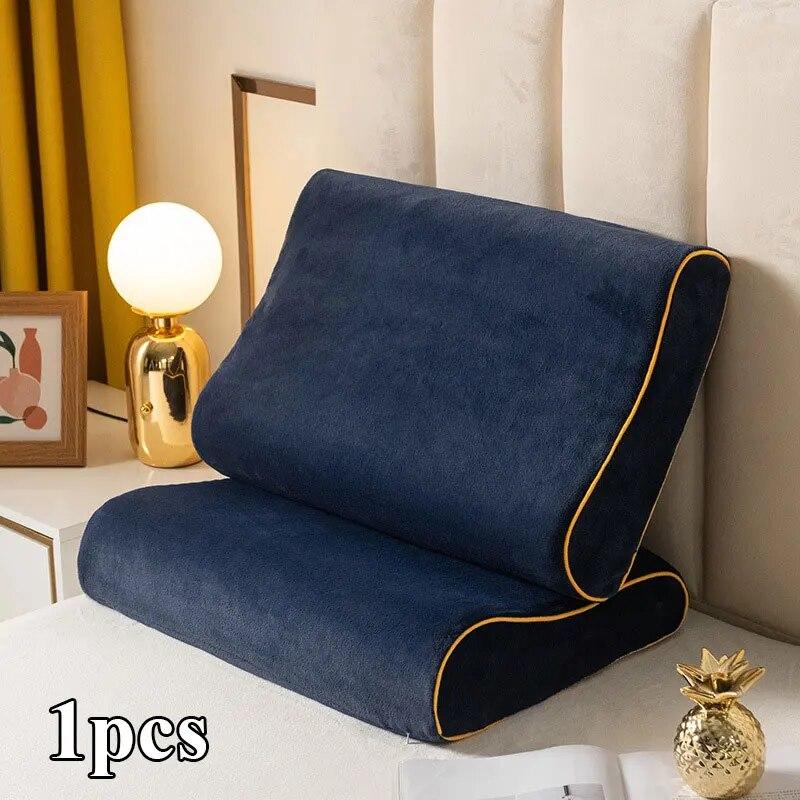 

Однотонное постельное белье, мягкая наволочка, наволочка, минималистский стиль, наволочка из хлопкового латекса 40*60cm