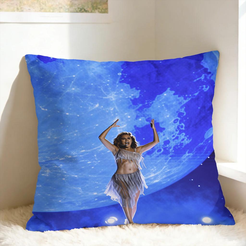 Pillow Cover No Me Arrepiento De Sentir Tanto Karols G  Novelty Pillow Case For Office Car Home Decor Pillowcases