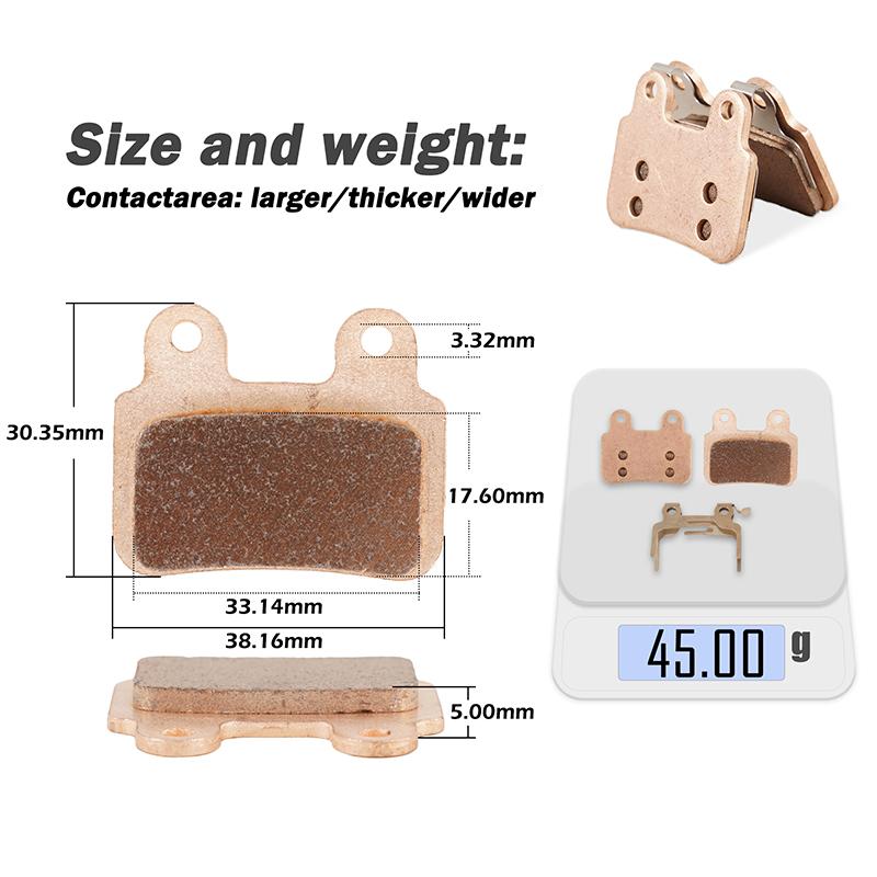 Ebike Disc Brake Pads For Xd-Klbs-Dots Brake Calipers Pads Electric Bike Disc Brake Pads For Xod Brake Calipers