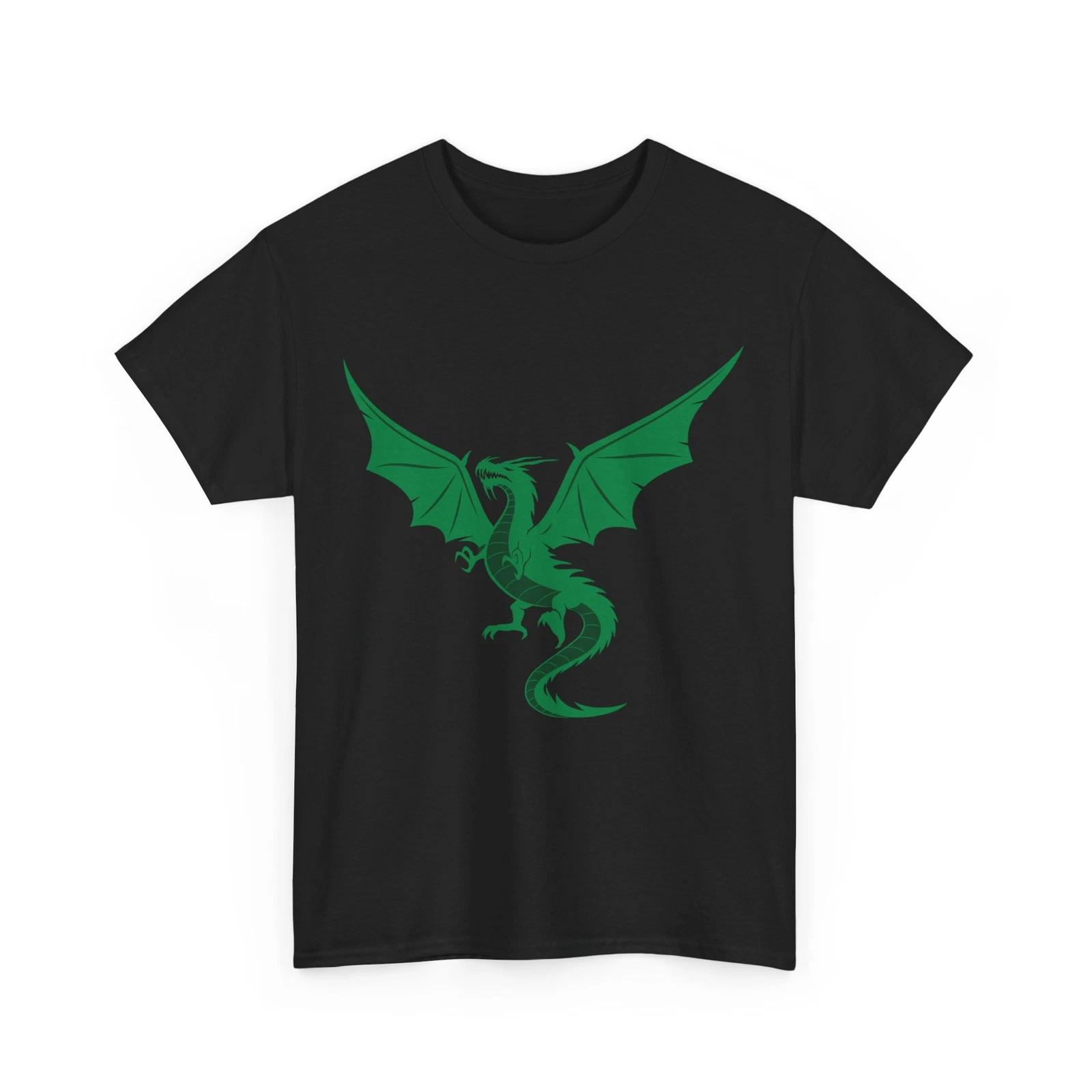 Dragon Shirt, Dragons Mythical Creatures Lovers Dragon Cute T-shirt M