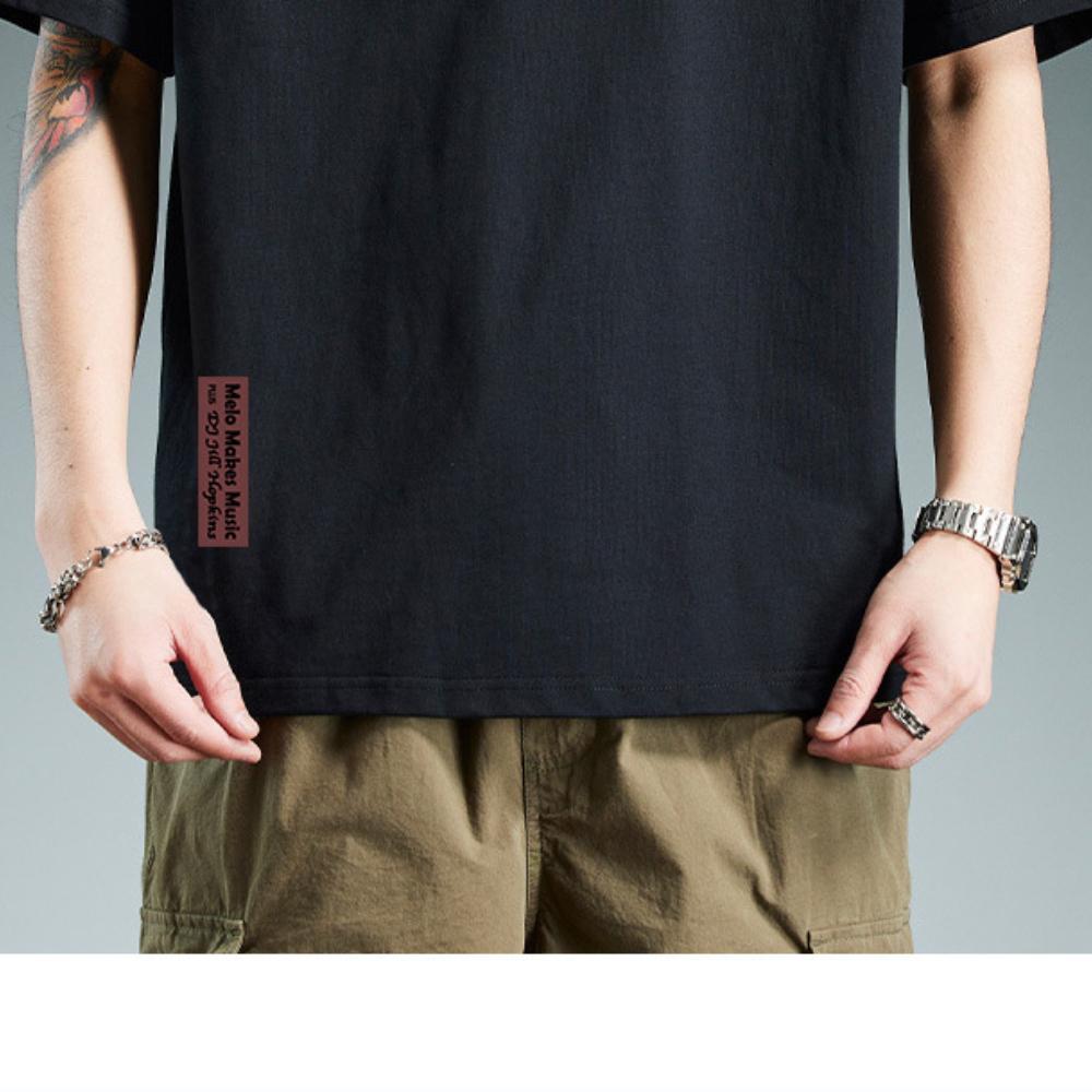 Men's Solid Color Minimalist Pure Cotton Versatile T-shirt