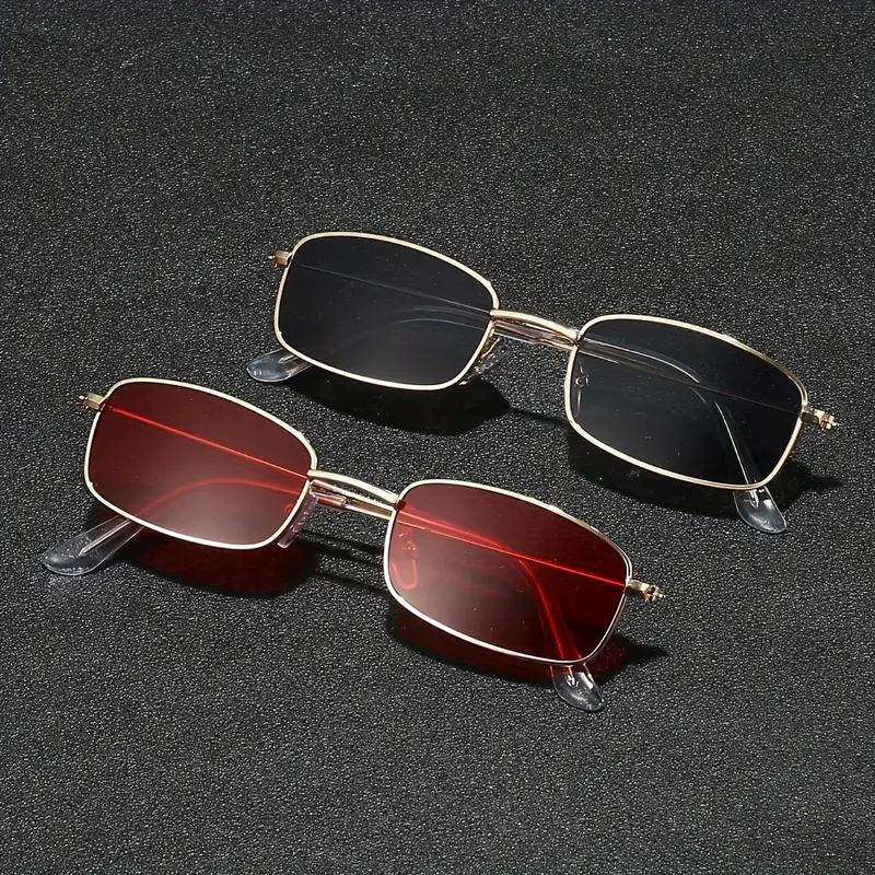

2pc European and American retro men s and women s fashionable sunglasses trend versatile summer sun shading and UV protection fr