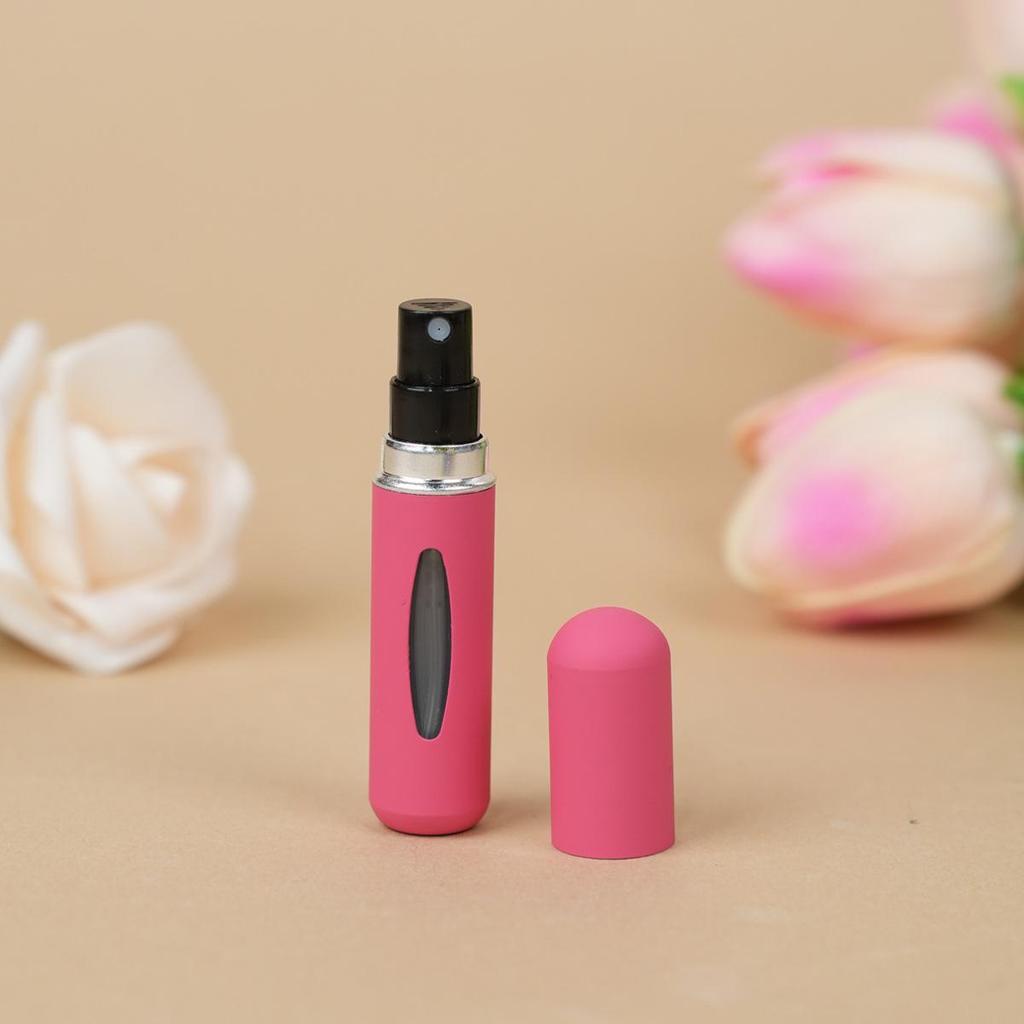 Spot 5ml Bottom-Fill Perfume Atomizer with Window – Portable Mini Spray Bottle