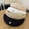 Small Round Beret Female Simple Casual Summer Thin Breathable Painter Hat Trendy Round Face Showing Face Small Street Beret