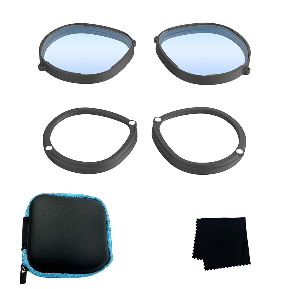 For Meta Quest 3S VR Glasses Lens Protector Ring Anti-Scratch Anti-Blue Light Lenses Magnetic Prevent Eyeglass From Scratching