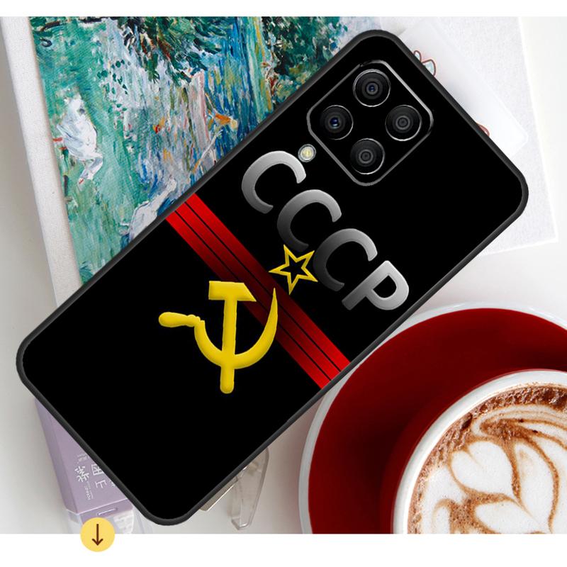USSR Flag Soviet Union Case For Samsung Galaxy M54 M23 M20 M32 M52 M56 M16 M36 M34 M14 M35 M55 M15 M11 M31 M13 M53