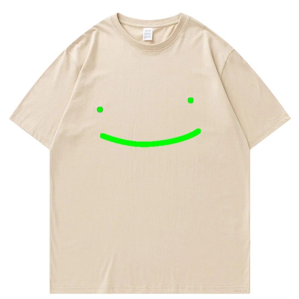 Dream Merch Trička Unisex WoUnisex Trička Harajuku s krátkým rukávem Street Ležérní Móda Oversized oblečení Top Trička s krátkým rukávem