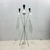 Stilnovo Style Tripod Floor Lamp - 1950 Mid Century Modern Floor Lamp with 3 Arms and 3 Legs