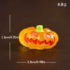 8Pcs Luminous Halloween Micro Landscape Miniature Figurine Resin Craft Mini Fairy Garden Ornament Pumpkin Ghost Decoration